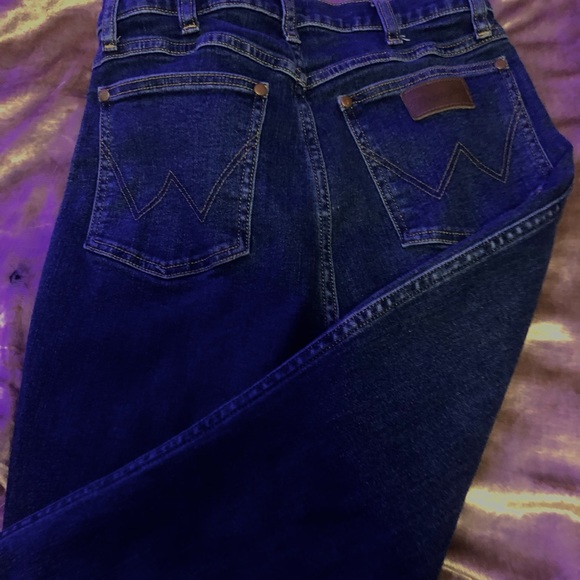 Free people wrangler dark wash - Picture 1 of 4